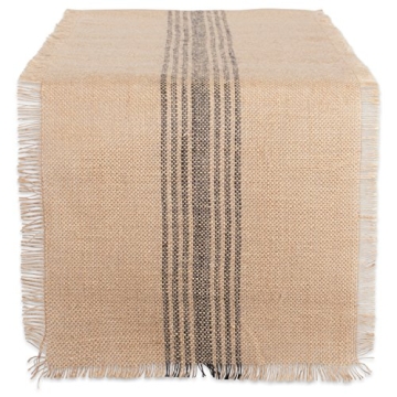 Elegant DII Jute Burlap Table Runner for Stylish Dining Decor