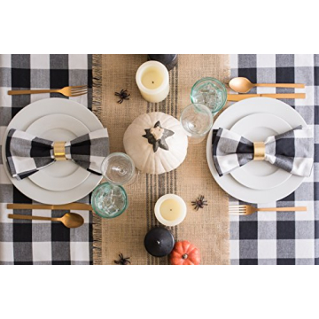 DII Jute Burlap Table Runner for Elegant Dining Decor
