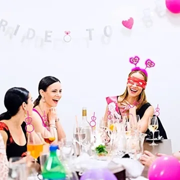 Large Bride Straws 11PCS for Bachelorette Parties