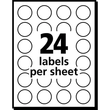 Avery Removable Color-Coding Labels 1008 Assorted Colors