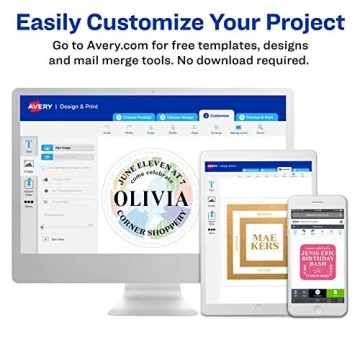 Avery Removable Color-Coding Labels 1008 Assorted Colors