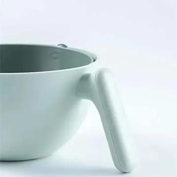 2 in 1 Vegetable Fruit Washing Rotating Colander Drain Basket With Handle, Colander for Kitchen, Kitchen Accessories, Kitchen Gadget, Fruit Vegetable Cleaning Gadgets