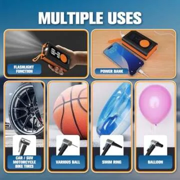 Koract 150 PSI Portable Tire Inflator for Cars