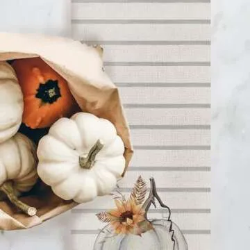 ARKENY Fall Pumpkin Table Runner 13x72 Inches for Home