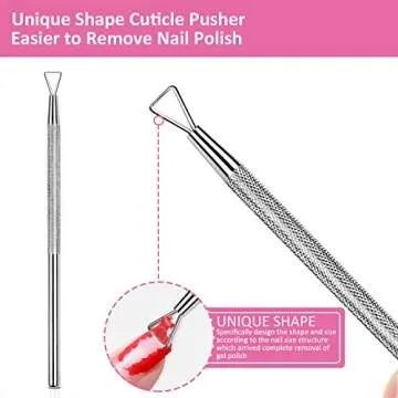 Gel Nail Polish Remover - Gel Polish Remover Wraps BTArtbox Nail Foil Wraps 200 Pcs Soak Off Gel Remover with 1 Pcs Cuticle Pusher for Removing Nail Polish at Home