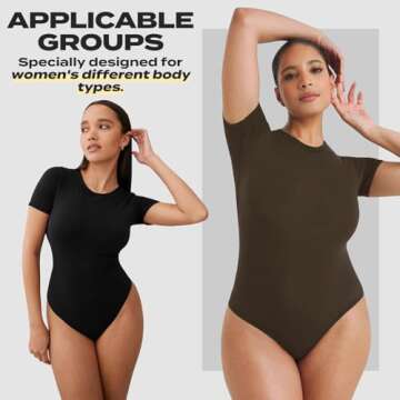 HLTPRO Plus Size Bodysuits – Comfort & Style in 3-Pack