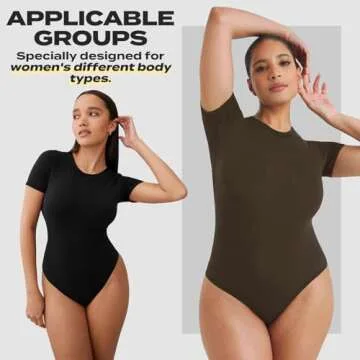 HLTPRO Plus Size Bodysuits – Comfort & Style in 3-Pack