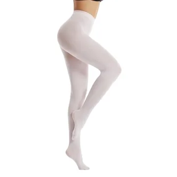 Frola Women's 80 Denier Soft Semi Opaque Ballet Pink Tights | Small-Medium