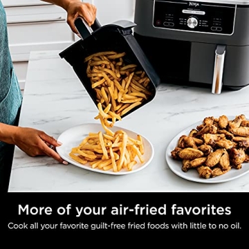 Ninja DZ401 Foodi 10 Quart Air Fryer - DualZone Cooking