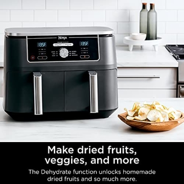 Ninja DZ401 Foodi 10 Quart Air Fryer - DualZone Cooking