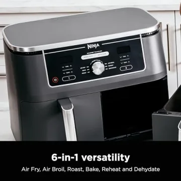 Ninja DZ401 Foodi 10 Quart Air Fryer - DualZone Cooking