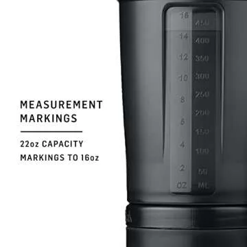 BlenderBottle Shaker with Pill Organizer for On-the-Go Nutrition