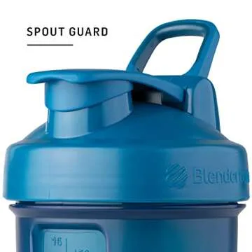 BlenderBottle Shaker with Pill Organizer for On-the-Go Nutrition