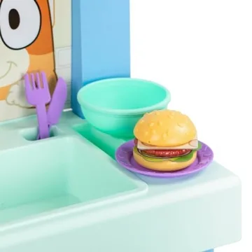 Bluey Cook & Clean Kitchen Playset with Sounds and Accessories
