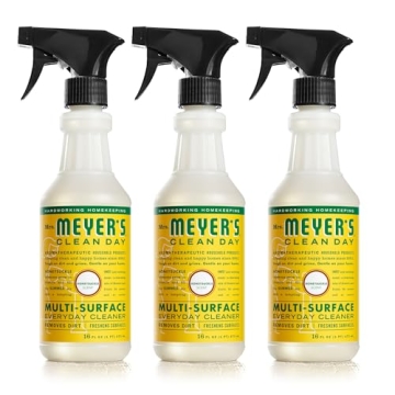 Mrs Meyers Honeysuckle Cleaner Spray Pack of 3 Natural Fresh