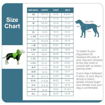 Lovelonglong American Bully Pitbull Dog Hooded Raincoat, Bulldog Rain Jacket Poncho Waterproof Cloth...