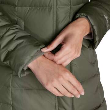 Eddie Bauer Women's Lodge Down Duffle Coat, Black, X-Large