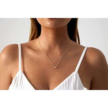 Elegant Kyerlyn Diamond CZ Necklace for Every Occasion