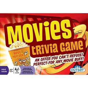 Outset Media Cinema Trivia Game - Fun for All Ages