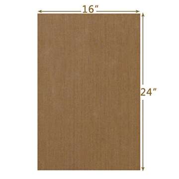 5 Pack Non Stick Teflon Sheet, Bantoye 16 x 24" PTFE Transfer Sheet Heat Resistant Craft Mat for Hea...