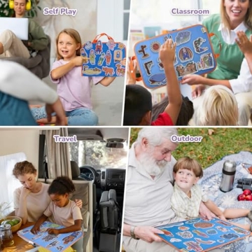 CHEFAN Felt Bible Stories Set for Creative Play