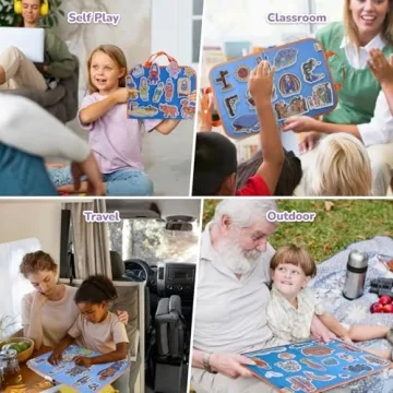 CHEFAN Felt Bible Stories Set for Creative Play