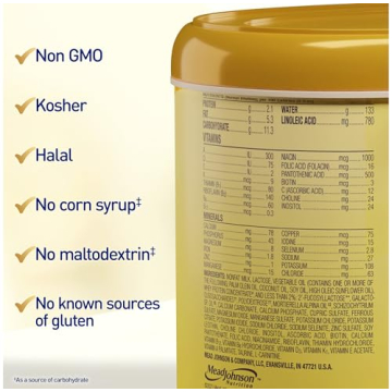 Enfamil NeuroPro Baby Formula, Milk-Based Infant Nutrition, MFGM* 5-Year Benefit, Expert-Recommended Brain-Building Omega-3 DHA, Exclusive HuMO6 Immune Blend, Non-GMO, 17.6 g, ​14 Sachets