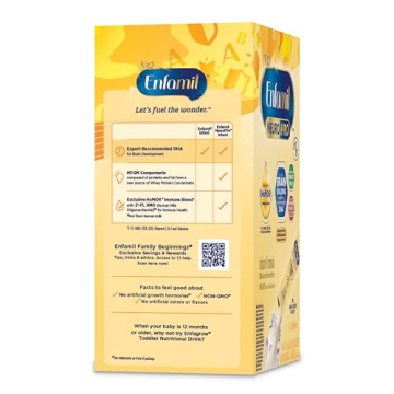 Enfamil NeuroPro Baby Formula, Milk-Based Infant Nutrition, MFGM* 5-Year Benefit, Expert-Recommended Brain-Building Omega-3 DHA, Exclusive HuMO6 Immune Blend, Non-GMO, 17.6 g, ​14 Sachets