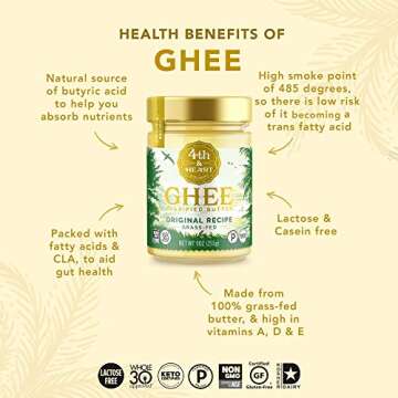 Original Grass-Fed Ghee for Keto, Paleo & Gluten Free
