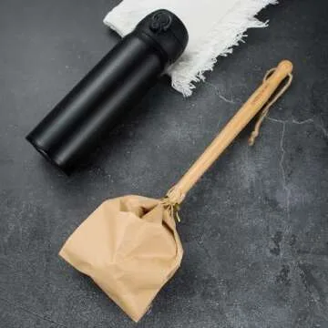 GREENTH PRO Nature Bamboo Bottle Brush with Sisal Bristle - Long Handle Hanging Design Cleaning Brush for Water Bottles Baby Bottles Sports Bottles Glasses Water Glasses Wine Glasses