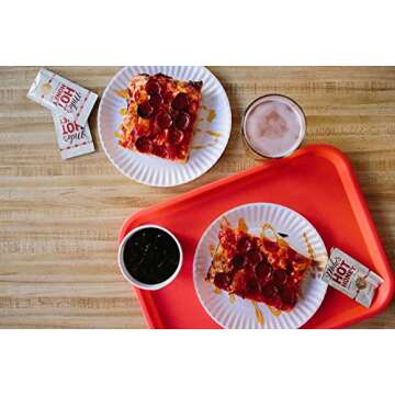 Mike's Hot Honey 0.75 oz Squeeze Pack (12 Pack) Spicy & Sweet Sustainably Sourced 100% Real Honey Paleo & Gluten-Free Perfect on Pizza, BBQ, & More