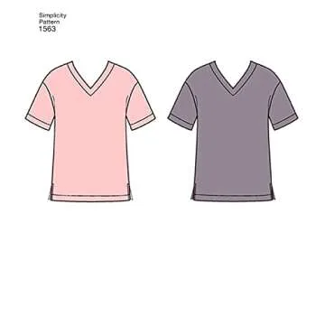Simplicity US1563A Family Pajama Sewing Pattern Kit