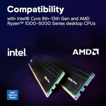 Crucial Pro RAM 32GB Kit 3200MHz Desktop Memory Upgrade