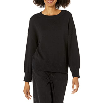 The Drop Camila Slouchy Crew Neck Sweater for Women