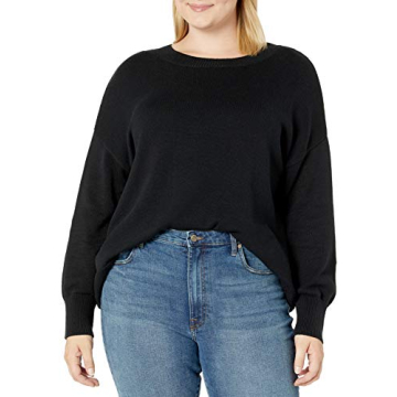 The Drop Camila Slouchy Crew Neck Sweater for Women
