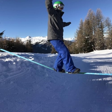 Barefoot Slackline Kit 60ft for Kids and Adults Fun