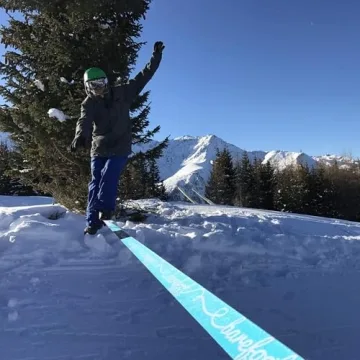 Barefoot Slackline Kit 60ft for Kids and Adults Fun