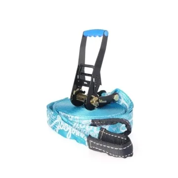 Barefoot Slackline Kit 60ft for Kids and Adults Fun