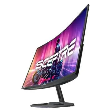 Sceptre Curved 32" FHD 1080p Gaming Monitor - 240Hz and 1ms, 99% sRGB