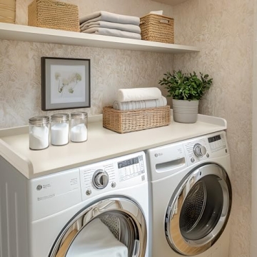 Kaboon Washer Dryer Countertop - 54" Melamine Design