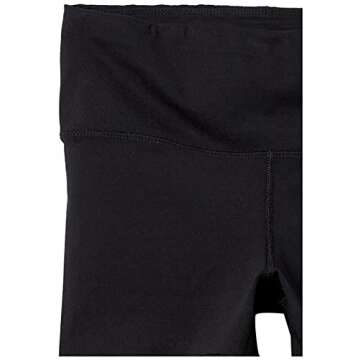 Amazon Essentials Women's Studio Sculpt Yoga Short, Black, Small