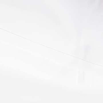 BEDSUM 100% Brushed Microfiber King Pillow Shams Set of 2, Super Soft and Cozy, Wrinkle, Fade, Stain Resistant 20x36 Oxford Pillowcases, 20x36 Inches, White