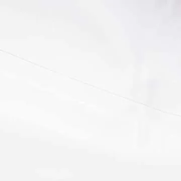 BEDSUM 100% Brushed Microfiber King Pillow Shams Set of 2, Super Soft and Cozy, Wrinkle, Fade, Stain Resistant 20x36 Oxford Pillowcases, 20x36 Inches, White