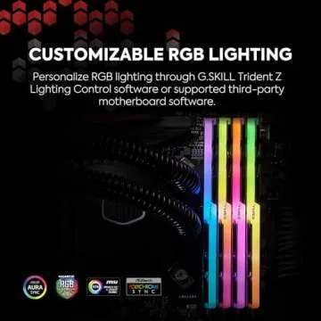 G.SKILL Trident Z RGB 32GB DDR4 3600MT/s RAM for PCs