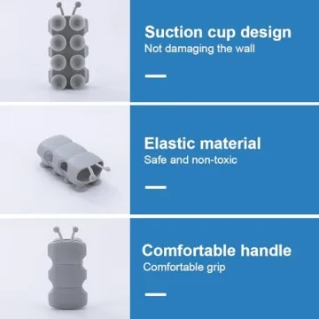 Versatile Silicone Shower Head Holder for Convenient Showering