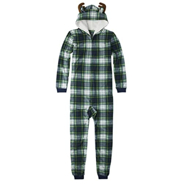 Family Matching Moose Plaid Holiday Pajama Sets