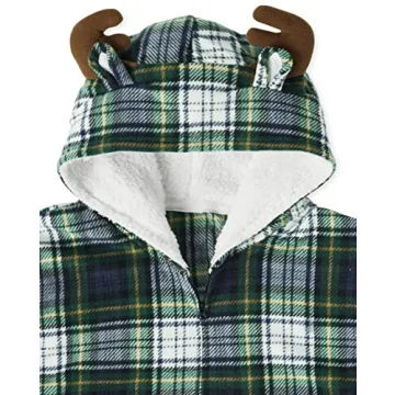 Family Matching Moose Plaid Holiday Pajama Sets