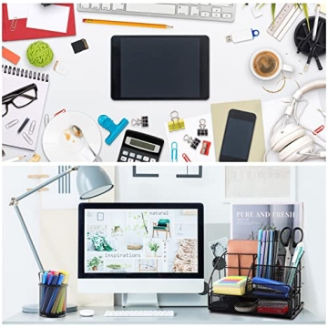 Stylish Vedett Office Desk Organizer with 72 Accessories