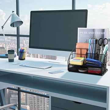Stylish Vedett Office Desk Organizer with 72 Accessories