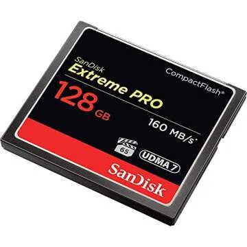 SanDisk 128GB Extreme PRO CompactFlash Memory Card UDMA 7 Speed Up To 160MB/s- SDCFXPS-128G-X46